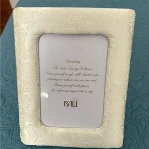 Bali Ivory Satin Picture Frame